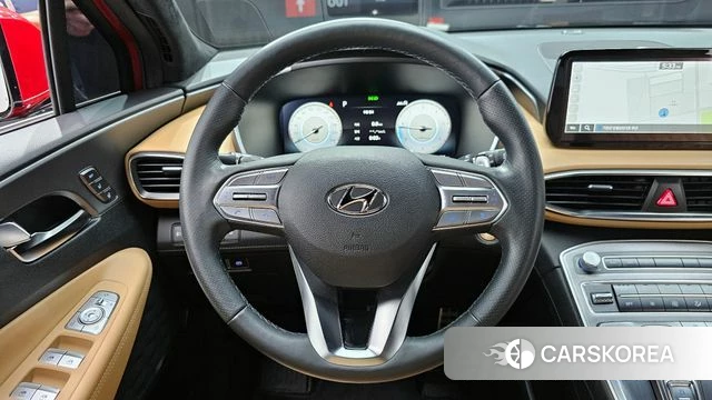 Hyundai The New Santa Fe 2021 Красный из Кореи, фото 4
