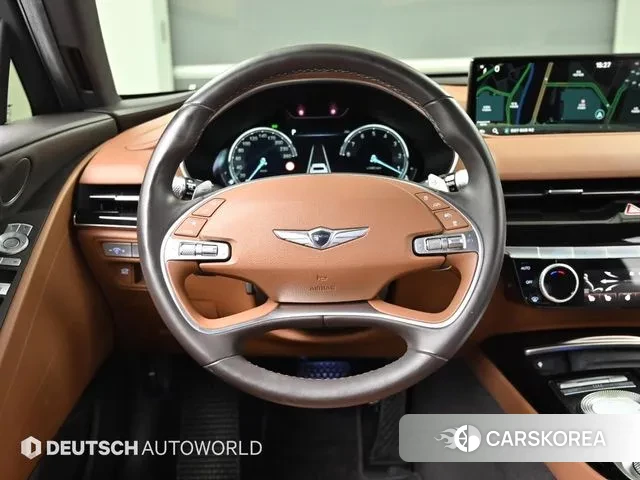 Genesis G80 (RG3) 2022 Темно-зеленый из Кореи, фото 4