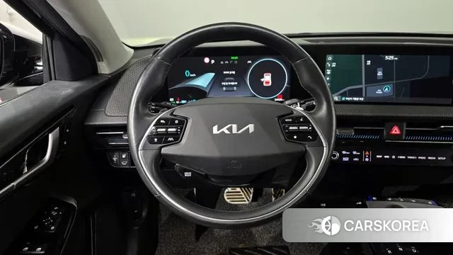 Kia EV6 2021 Черный из Кореи, фото 4
