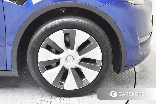 Tesla Model Y 2021 Синий из Кореи, фото 4