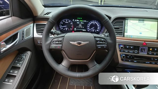 Genesis G80 2018 Синий из Кореи, фото 4