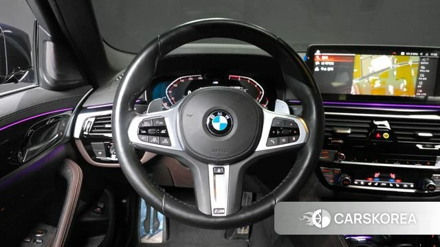 BMW 5 Series (G30) 2021 Черный из Кореи, фото 4