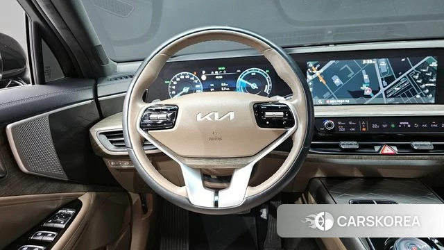 Kia K8 Hybrid 2021 Черный из Кореи, фото 4