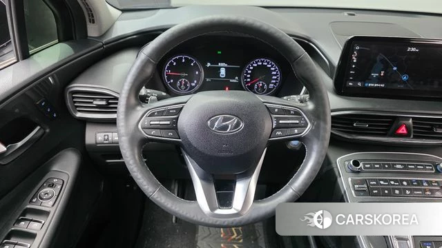 Hyundai The New Santa Fe 2022 Черный из Кореи, фото 4