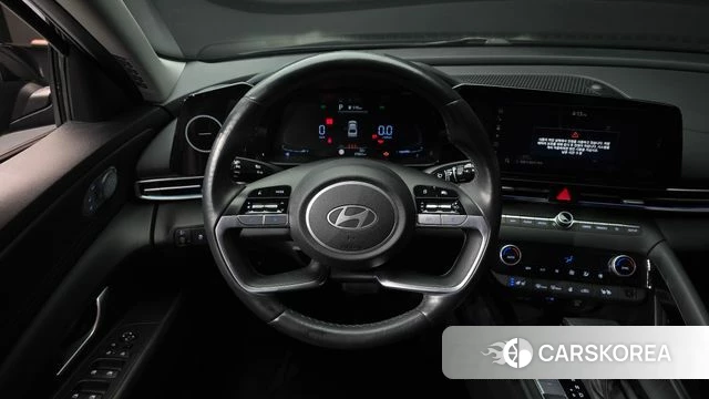 Hyundai The New Avante (CN7) 2023 Черный из Кореи, фото 4