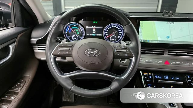 Hyundai The New Grandeur IG Hybrid 2021 Серый из Кореи, фото 4