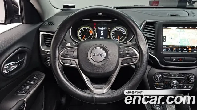 Jeep Cherokee (KL) 2018 Черный из Кореи, фото 4