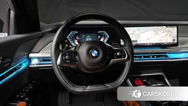 BMW 7 Series (G70) 2023 Серый из Кореи, фото 4