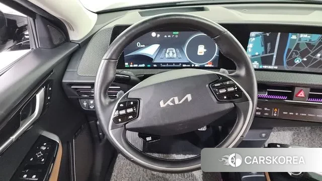 Kia EV6 2021 Черный из Кореи, фото 4