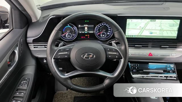 Hyundai The New Grandeur IG Hybrid 2021 Черный из Кореи, фото 4