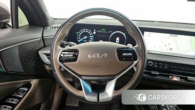 Kia K8 Hybrid 2022 Черный из Кореи, фото 4