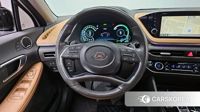 Hyundai Sonata Hybrid (DN8) 2020 Белый из Кореи, фото 4