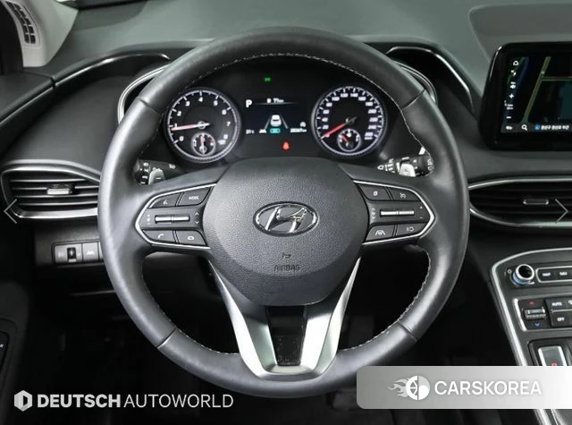 Hyundai The New Santa Fe 2023 Белый из Кореи, фото 4