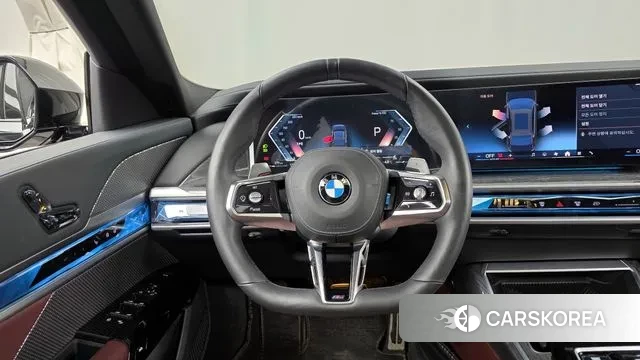 BMW 7 Series (G70) 2024 Черный из Кореи, фото 4
