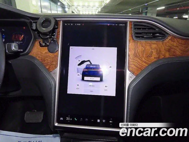 Tesla Model X 2020 Синий из Кореи, фото 4
