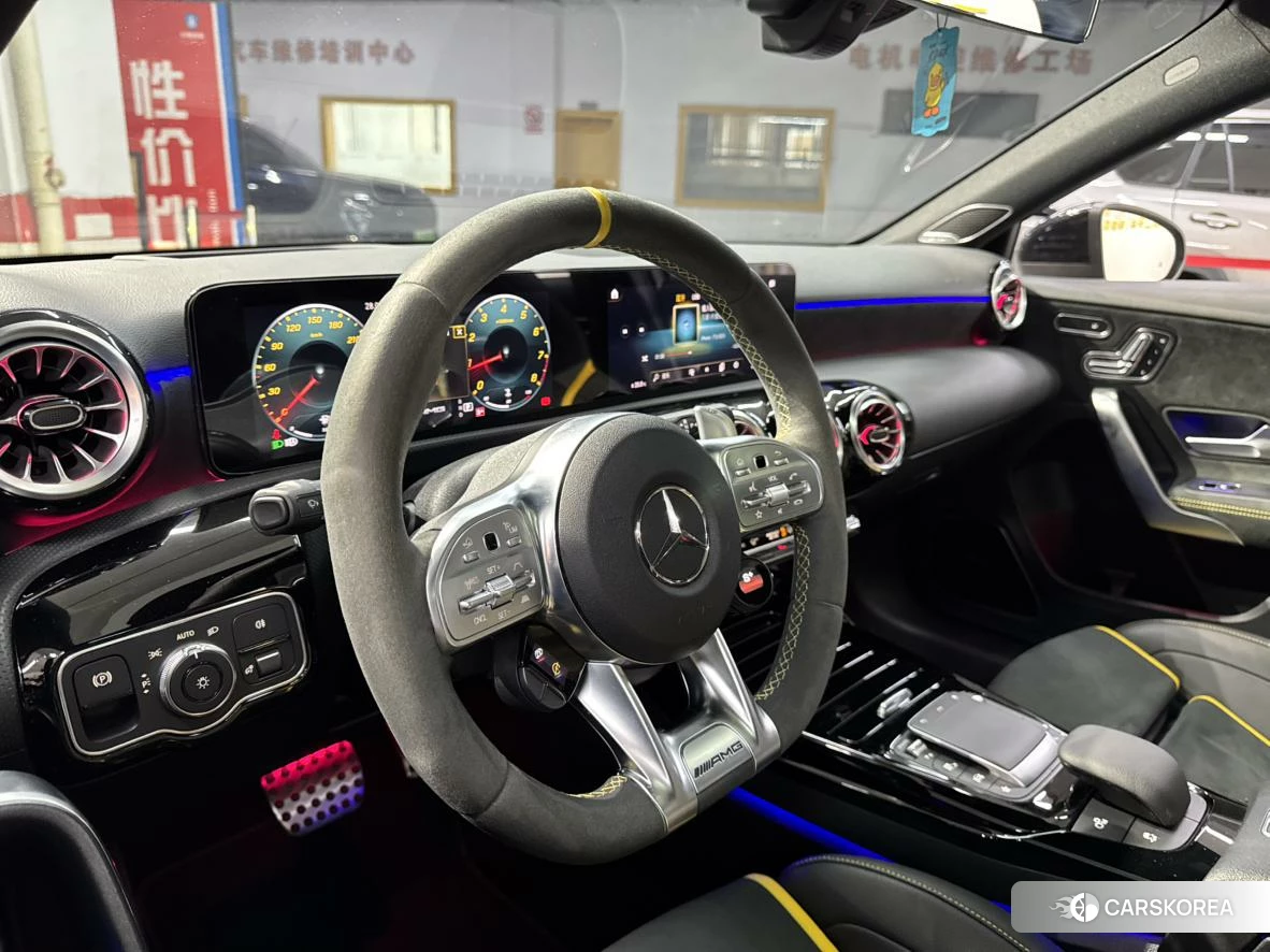 Mercedes-Benz Class A AMG (imported) 2021 Серебристо-серый из Китая, фото 4