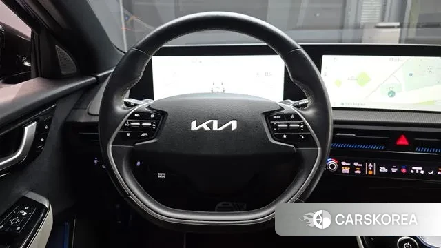 Kia EV6 2023 Синий из Кореи, фото 4