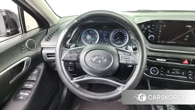 Hyundai Sonata Hybrid (DN8) 2019 Черный из Кореи, фото 4