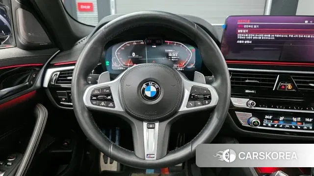 BMW 5 Series (G30) 2021 Синий из Кореи, фото 4