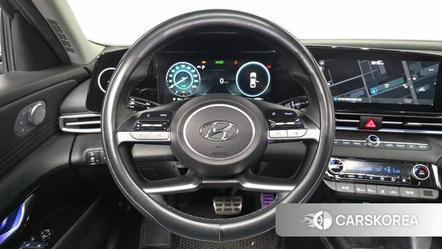 Hyundai Avante (CN7) 2020 Черный из Кореи, фото 4