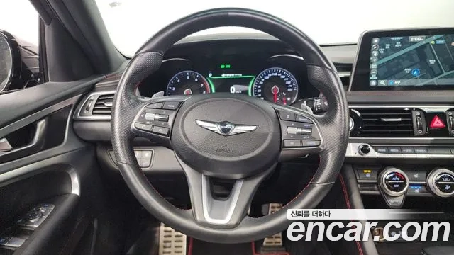 Genesis G70 2018 Черный из Кореи, фото 4