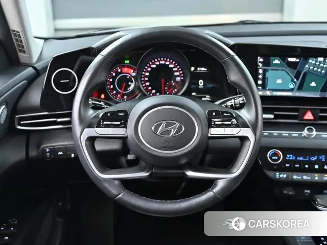 Hyundai Avante (CN7) 2021 Белый из Кореи, фото 4