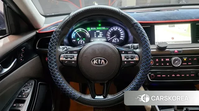 Kia All New K7 Hybrid 2018 Синий из Кореи, фото 4