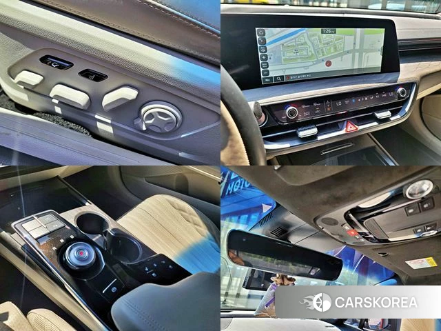 Kia K8 Hybrid 2022 Серый из Кореи, фото 4