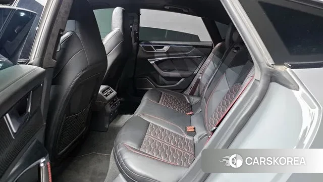 Audi RS7 (4K) 2021 Серебристо-серый из Кореи, фото 4