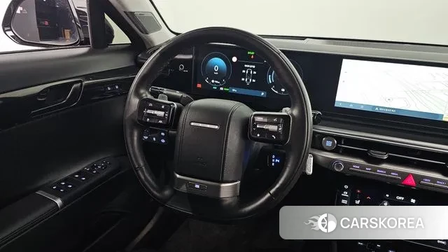 Hyundai Grandeur Hybrid (GN7) 2023 Черный из Кореи, фото 4