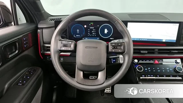 Hyundai Santa Fe (MX5) 2023 Черный из Кореи, фото 4