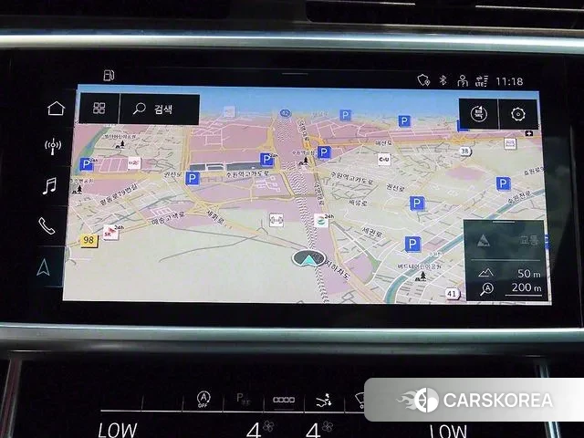 Audi A7 (4K) 2021 Черный из Кореи, фото 4