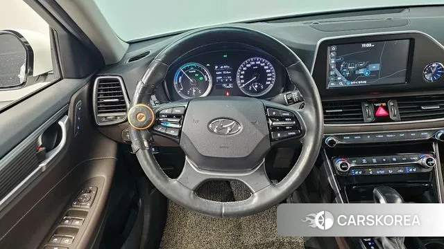 Hyundai Grandeur IG Hybrid 2018 Белый из Кореи, фото 4