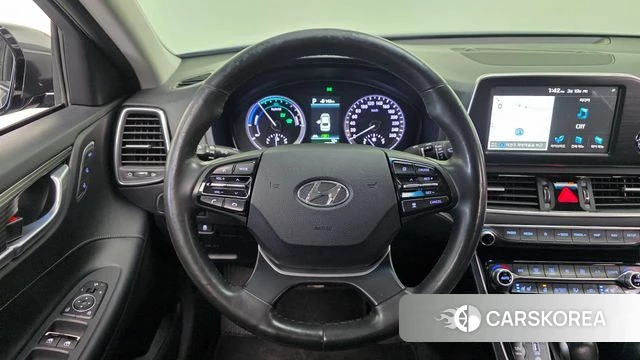 Hyundai Grandeur IG Hybrid 2018 Серый из Кореи, фото 4