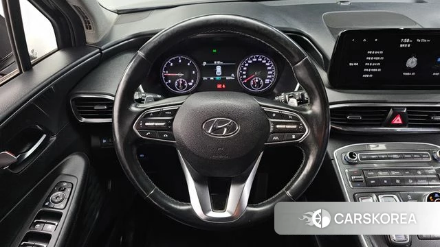 Hyundai The New Santa Fe 2021 Черный из Кореи, фото 4