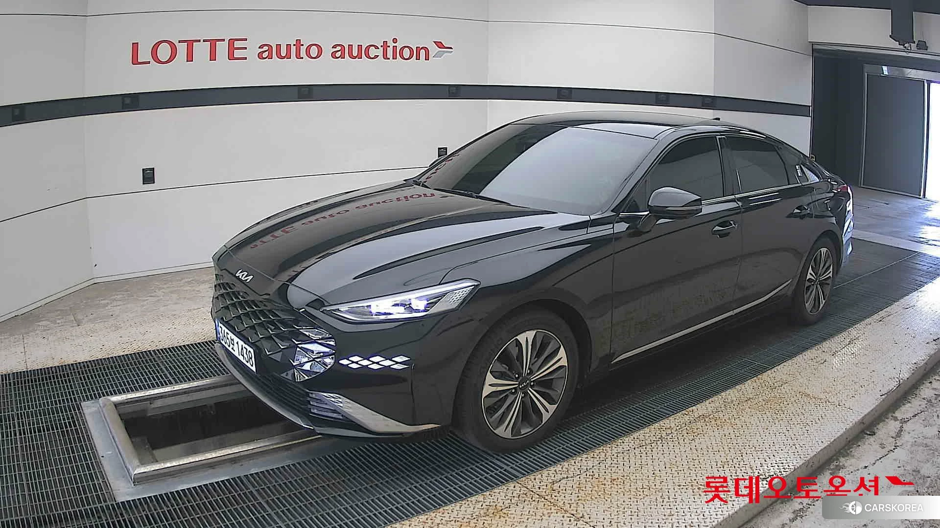 Kia K8 Hybrid 2023 Черный из Кореи, фото 4