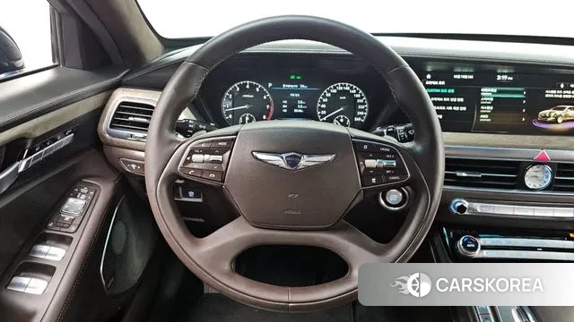 Genesis G90 2021 Синий из Кореи, фото 4