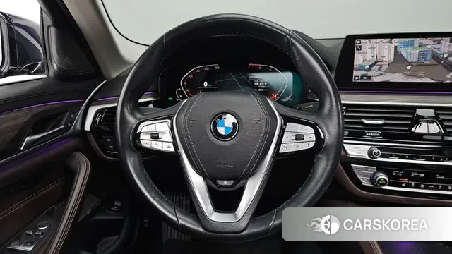 BMW 5 Series (G30) 2020 Синий из Кореи, фото 4