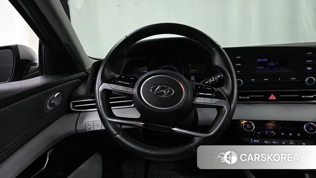 Hyundai Avante Hybrid (CN7) 2021 Серебряный из Кореи, фото 4