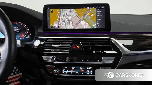 BMW 5 Series (G30) 2021 Синий из Кореи, фото 4