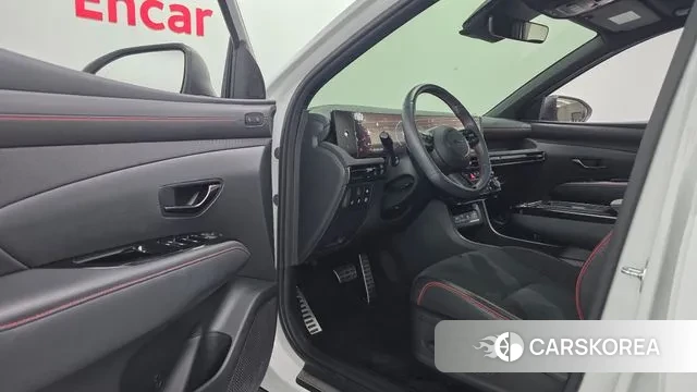 Hyundai The New Tucson Hybrid (NX4) 2024 Белый из Кореи, фото 4