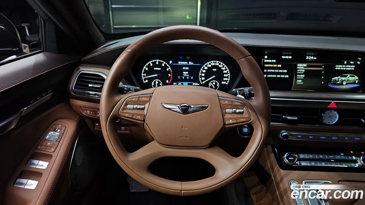 Genesis G90 2019 Черный из Кореи, фото 4