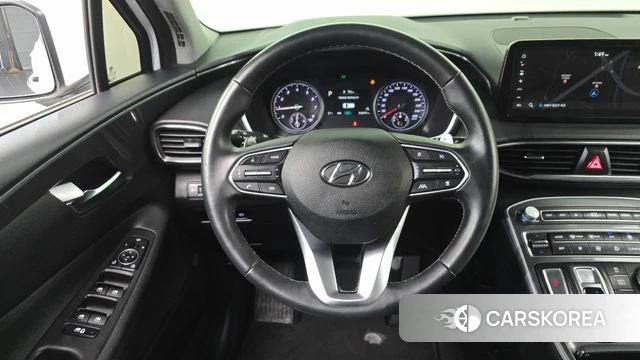 Hyundai The New Santa Fe 2022 Белый из Кореи, фото 4