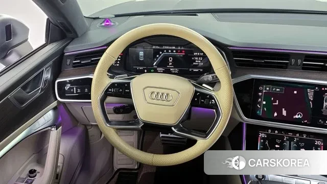 Audi A7 (4K) 2022 Черный из Кореи, фото 4