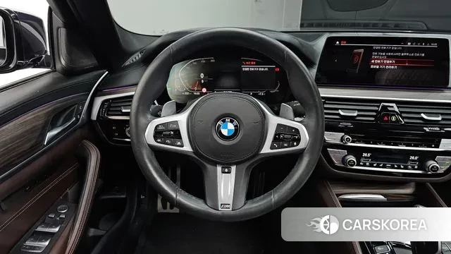 BMW 5 Series (G30) 2020 Синий из Кореи, фото 4