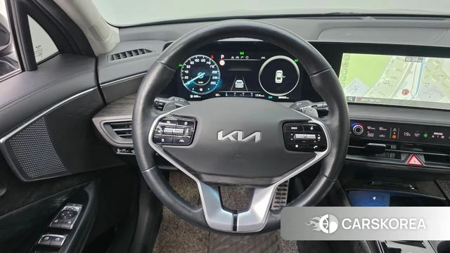 Kia K8 Hybrid 2022 Черный из Кореи, фото 4