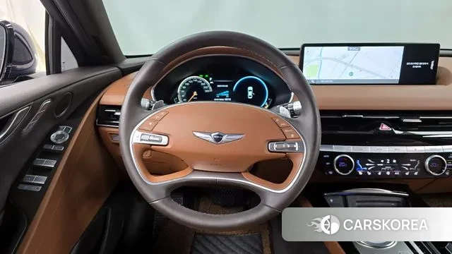 Genesis G80 (RG3) 2021 Синий из Кореи, фото 4