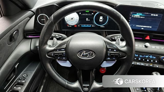 Hyundai Avante (CN7) 2021 Черный из Кореи, фото 4
