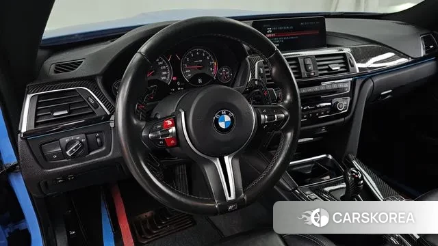 BMW M4 (F82) 2018 Небесно-голубой из Кореи, фото 4