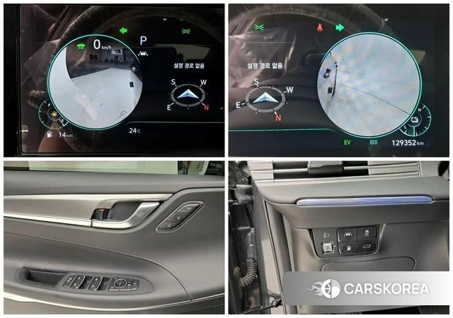 Hyundai The New Grandeur IG Hybrid 2021 Серебристо-серый из Кореи, фото 4